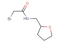 2-bromo-N-(tetrahydrofuran-2-ylmethyl)acetamide 2-bromo-N-(tetrahydrofuran-2-ylmethyl)acetamide