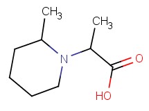 2-(2-methylpiperidin-1-yl)propanoic acid 2-(2-methylpiperidin-1-yl)propanoic acid