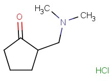 2-[(dimethylamino)methyl]cyclopentanone hydrochloride