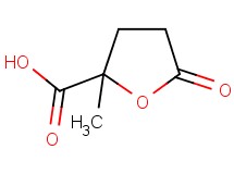 2-methyl-5-oxotetrahydrofuran-2-carboxylic acid 2-methyl-5-oxotetrahydrofuran-2-carboxylic acid