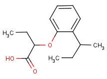 2-(2-sec-butylphenoxy)butanoic acid 2-(2-sec-butylphenoxy)butanoic acid