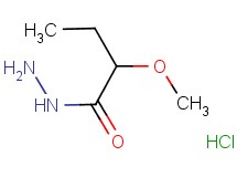 2-methoxybutanohydrazide hydrochloride