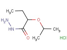 2-isopropoxybutanohydrazide hydrochloride