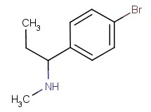 1-(4-bromophenyl)-N-methylpropan-1-amine 1-(4-bromophenyl)-N-methylpropan-1-amine