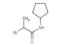 2-bromo-N-cyclopentylpropanamide 2-bromo-N-cyclopentylpropanamide