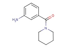 3-(piperidin-1-ylcarbonyl)aniline 3-(piperidin-1-ylcarbonyl)aniline