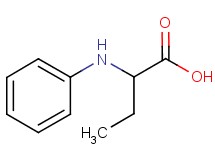 2-anilinobutanoic acid 2-anilinobutanoic acid