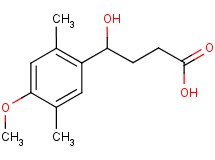 4-hydroxy-4-(4-methoxy-2,5-dimethylphenyl)butanoic acid 4-hydroxy-4-(4-methoxy-2,5-dimethylphenyl)butanoic acid