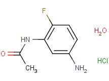 N-(5-amino-2-fluorophenyl)acetamide hydrochloride hydrate N-(5-amino-2-fluorophenyl)acetamide hydrochloride hydrate