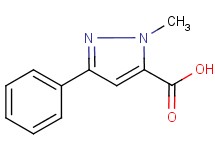 1-methyl-3-phenyl-1H-pyrazole-5-carboxylic acid 1-methyl-3-phenyl-1H-pyrazole-5-carboxylic acid