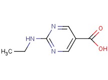 2-(ethylamino)pyrimidine-5-carboxylic acid 2-(ethylamino)pyrimidine-5-carboxylic acid