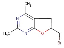 6-(bromomethyl)-2,4-dimethyl-5,6-dihydrofuro[2,3-d]pyrimidine