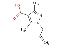 1-allyl-3,5-dimethyl-1H-pyrazole-4-carboxylic acid 1-allyl-3,5-dimethyl-1H-pyrazole-4-carboxylic acid