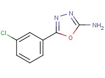 5-(3-chlorophenyl)-1,3,4-oxadiazol-2-amine 5-(3-chlorophenyl)-1,3,4-oxadiazol-2-amine