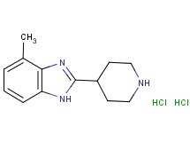 4-methyl-2-(4-piperidinyl)-1H-benzimidazole dihydrochloride 4-methyl-2-(4-piperidinyl)-1H-benzimidazole dihydrochloride