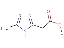 (5-methyl-4H-1,2,4-triazol-3-yl)acetic acid (5-methyl-4H-1,2,4-triazol-3-yl)acetic acid