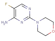 5-fluoro-2-morpholin-4-ylpyrimidin-4-amine 5-fluoro-2-morpholin-4-ylpyrimidin-4-amine
