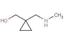 {1-[(methylamino)methyl]cyclopropyl}methanol