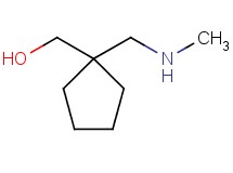 {1-[(methylamino)methyl]cyclopentyl}methanol
