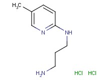 N-(5-methyl-2-pyridinyl)-1,3-propanediamine dihydrochloride N-(5-methyl-2-pyridinyl)-1,3-propanediamine dihydrochloride