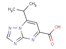 7-isopropyl[1,2,4]triazolo[1,5-a]pyrimidine-5-carboxylic acid