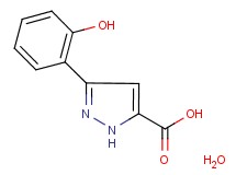 3-(2-hydroxyphenyl)-1H-pyrazole-5-carboxylic acid hydrate 3-(2-hydroxyphenyl)-1H-pyrazole-5-carboxylic acid hydrate