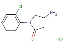 4-amino-1-(2-chlorophenyl)-2-pyrrolidinone hydrochloride 4-amino-1-(2-chlorophenyl)-2-pyrrolidinone hydrochloride
