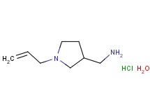 [(1-allyl-3-pyrrolidinyl)methyl]amine hydrochloride hydrate