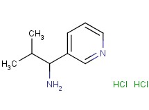 [2-methyl-1-(3-pyridinyl)propyl]amine dihydrochloride