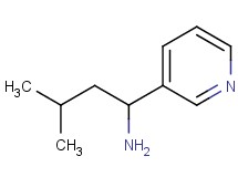 3-methyl-1-(3-pyridinyl)-1-butanamine 3-methyl-1-(3-pyridinyl)-1-butanamine