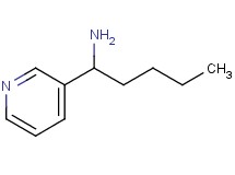 1-(3-pyridinyl)-1-pentanamine 1-(3-pyridinyl)-1-pentanamine