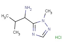 [2-methyl-1-(1-methyl-1H-1,2,4-triazol-5-yl)propyl]amine hydrochloride