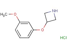 3-(3-methoxyphenoxy)azetidine hydrochloride 3-(3-methoxyphenoxy)azetidine hydrochloride