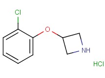 3-(2-chlorophenoxy)azetidine hydrochloride 3-(2-chlorophenoxy)azetidine hydrochloride