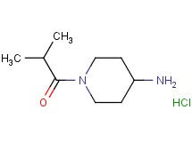 1-isobutyryl-4-piperidinamine hydrochloride 1-isobutyryl-4-piperidinamine hydrochloride