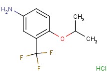 [4-isopropoxy-3-(trifluoromethyl)phenyl]amine hydrochloride