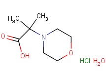 2-methyl-2-(4-morpholinyl)propanoic acid hydrochloride hydrate 2-methyl-2-(4-morpholinyl)propanoic acid hydrochloride hydrate