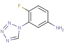4-fluoro-3-(1H-tetrazol-1-yl)aniline 4-fluoro-3-(1H-tetrazol-1-yl)aniline