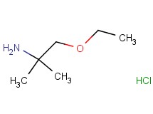 (2-ethoxy-1,1-dimethylethyl)amine hydrochloride (2-ethoxy-1,1-dimethylethyl)amine hydrochloride