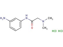 N~1~-(3-aminophenyl)-N~2~,N~2~-dimethylglycinamide dihydrochloride N~1~-(3-aminophenyl)-N~2~,N~2~-dimethylglycinamide dihydrochloride