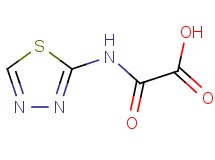 oxo(1,3,4-thiadiazol-2-ylamino)acetic acid oxo(1,3,4-thiadiazol-2-ylamino)acetic acid