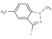 3-iodo-1,5-dimethyl-1H-indazole 3-iodo-1,5-dimethyl-1H-indazole