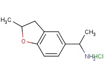 [1-(2-methyl-2,3-dihydro-1-benzofuran-5-yl)ethyl]amine hydrochloride