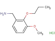 (3-methoxy-2-propoxybenzyl)amine hydrochloride (3-methoxy-2-propoxybenzyl)amine hydrochloride