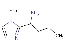 1-(1-methyl-1H-imidazol-2-yl)-1-butanamine 1-(1-methyl-1H-imidazol-2-yl)-1-butanamine