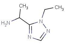 1-(1-ethyl-1H-1,2,4-triazol-5-yl)ethanamine 1-(1-ethyl-1H-1,2,4-triazol-5-yl)ethanamine