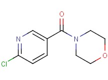 4-[(6-chloro-3-pyridinyl)carbonyl]morpholine