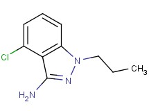 4-chloro-1-propyl-1H-indazol-3-amine 4-chloro-1-propyl-1H-indazol-3-amine
