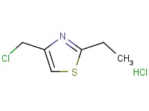 4-(chloromethyl)-2-ethyl-1,3-thiazole hydrochloride 4-(chloromethyl)-2-ethyl-1,3-thiazole hydrochloride
