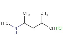 N,4-dimethyl-2-pentanamine hydrochloride